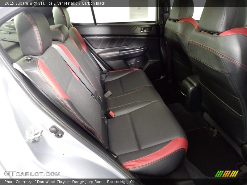 Ice Silver Metallic / Carbon Black 2015 Subaru WRX STI