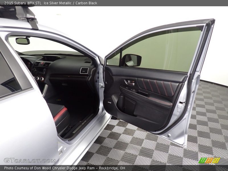 Ice Silver Metallic / Carbon Black 2015 Subaru WRX STI