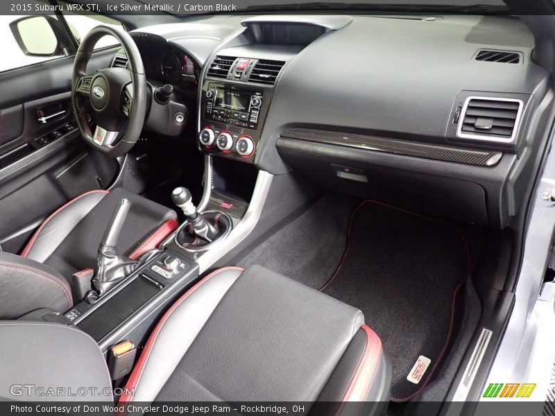 Ice Silver Metallic / Carbon Black 2015 Subaru WRX STI