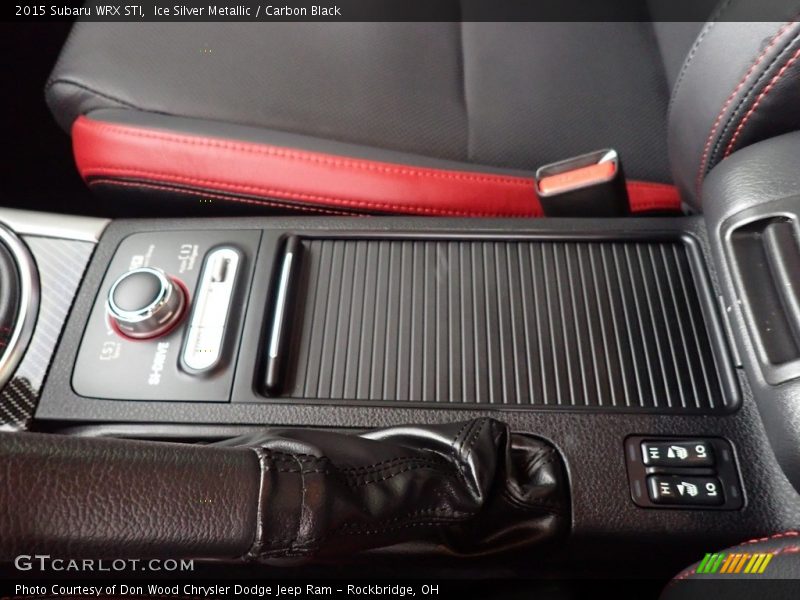 Ice Silver Metallic / Carbon Black 2015 Subaru WRX STI