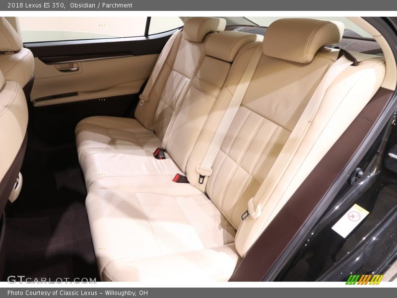 Obsidian / Parchment 2018 Lexus ES 350