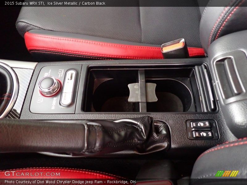 Ice Silver Metallic / Carbon Black 2015 Subaru WRX STI