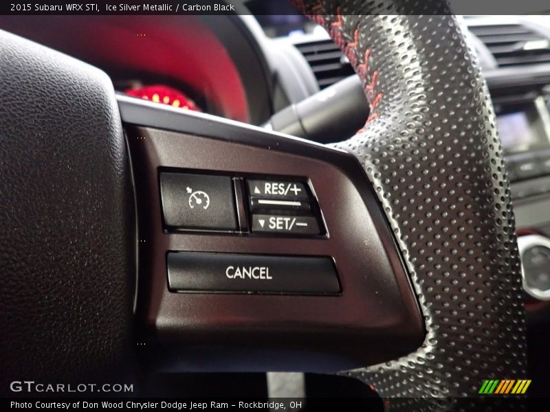 Ice Silver Metallic / Carbon Black 2015 Subaru WRX STI