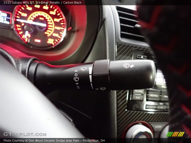 Ice Silver Metallic / Carbon Black 2015 Subaru WRX STI