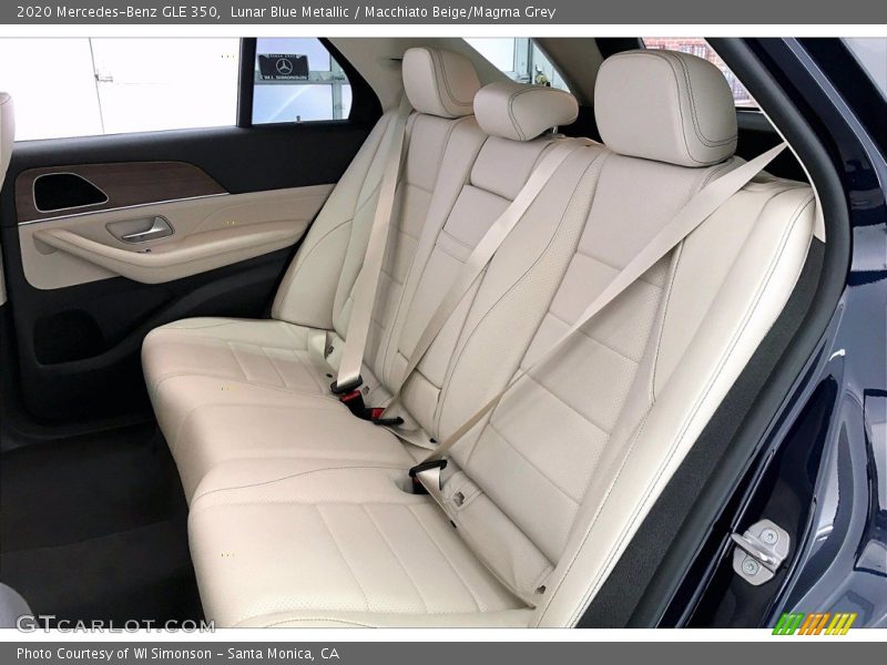 Lunar Blue Metallic / Macchiato Beige/Magma Grey 2020 Mercedes-Benz GLE 350