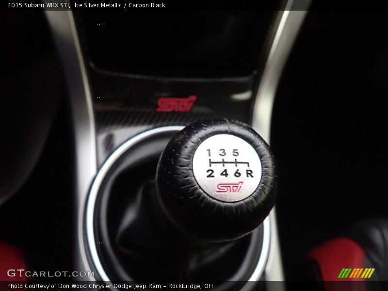 Ice Silver Metallic / Carbon Black 2015 Subaru WRX STI