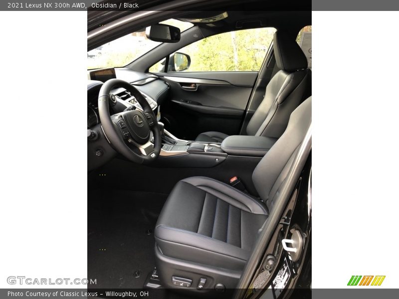 Obsidian / Black 2021 Lexus NX 300h AWD