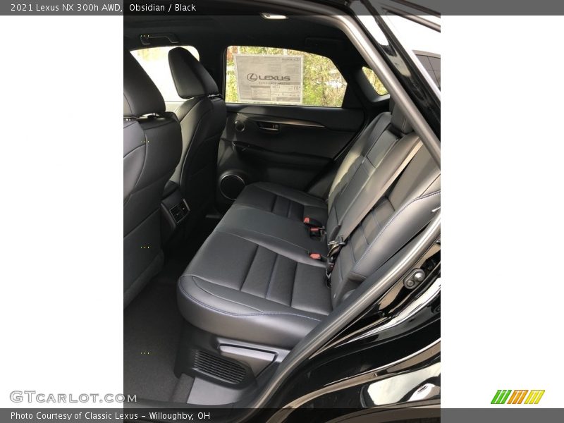 Obsidian / Black 2021 Lexus NX 300h AWD