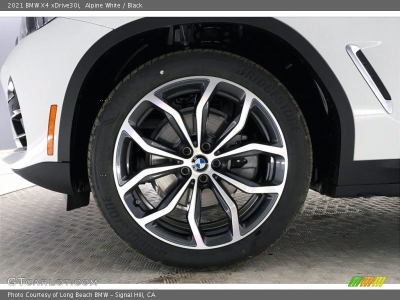 Alpine White / Black 2021 BMW X4 xDrive30i