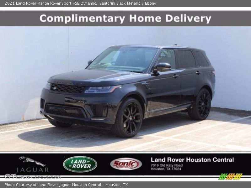 Santorini Black Metallic / Ebony 2021 Land Rover Range Rover Sport HSE Dynamic