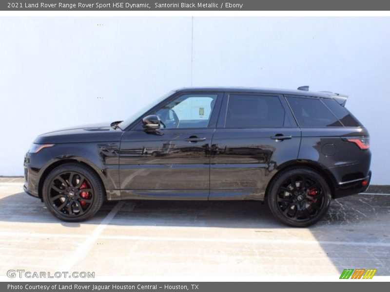  2021 Range Rover Sport HSE Dynamic Santorini Black Metallic