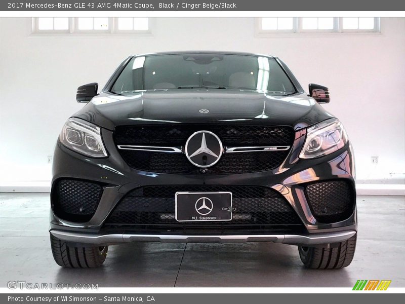 Black / Ginger Beige/Black 2017 Mercedes-Benz GLE 43 AMG 4Matic Coupe