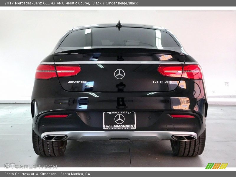 Black / Ginger Beige/Black 2017 Mercedes-Benz GLE 43 AMG 4Matic Coupe