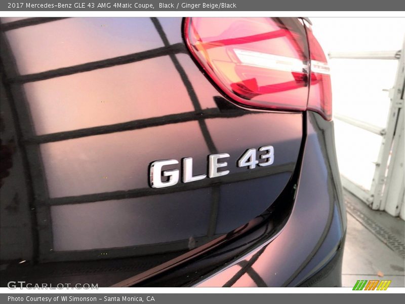 Black / Ginger Beige/Black 2017 Mercedes-Benz GLE 43 AMG 4Matic Coupe