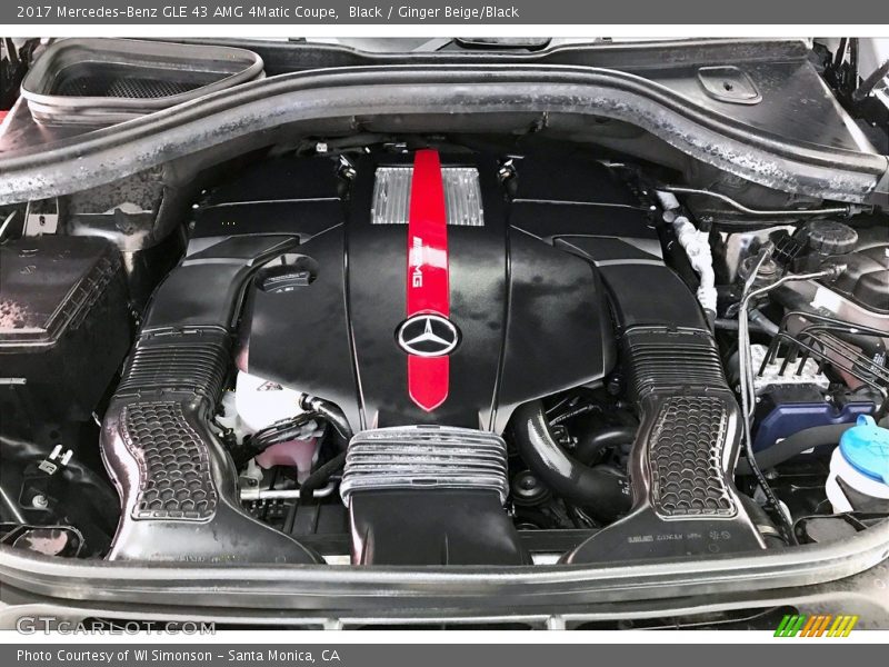 Black / Ginger Beige/Black 2017 Mercedes-Benz GLE 43 AMG 4Matic Coupe