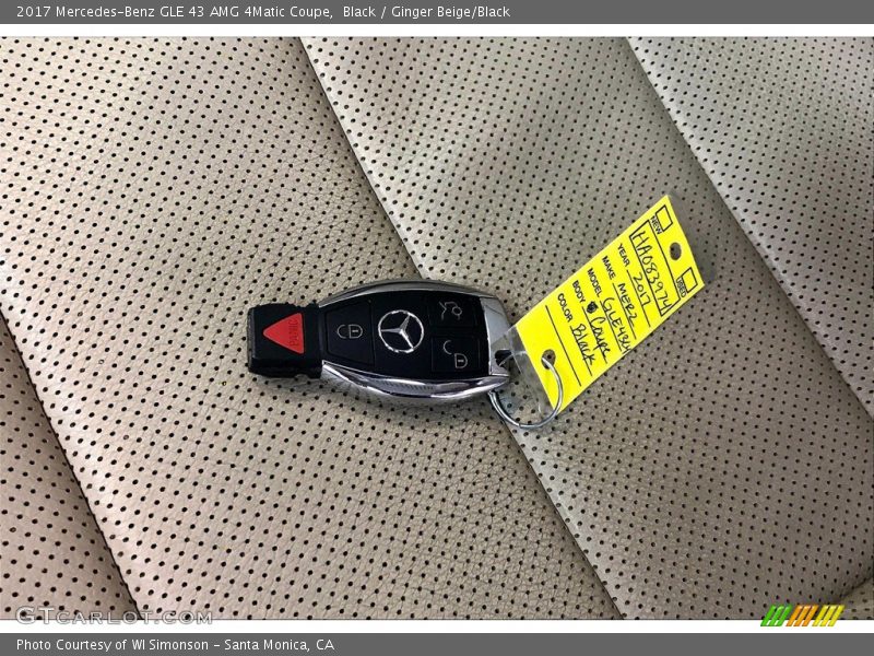 Black / Ginger Beige/Black 2017 Mercedes-Benz GLE 43 AMG 4Matic Coupe
