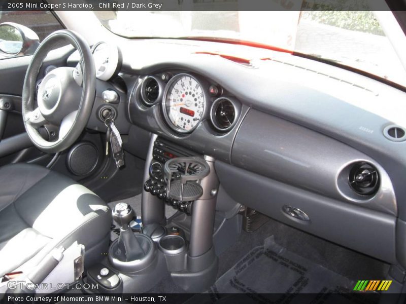 Chili Red / Dark Grey 2005 Mini Cooper S Hardtop