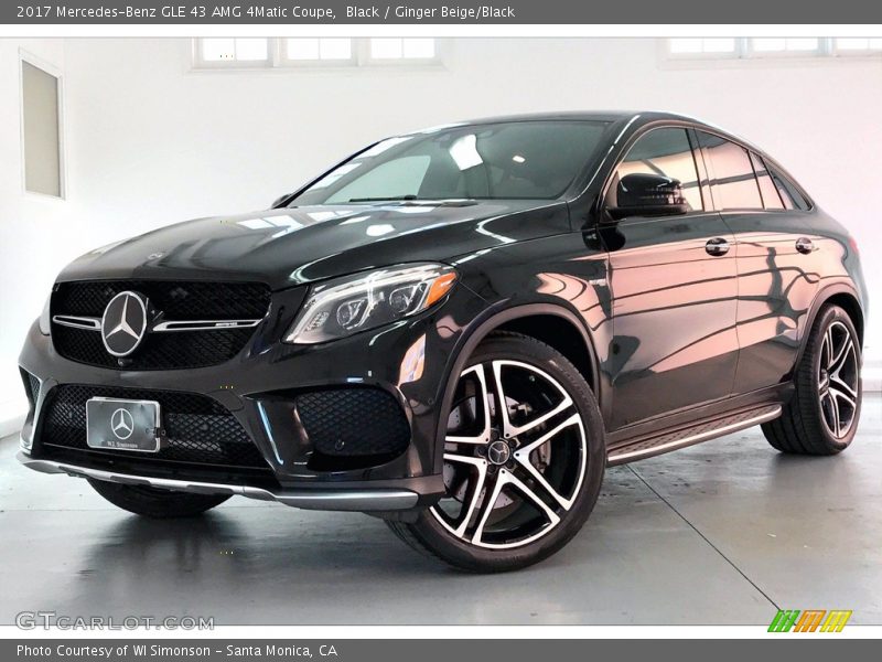 Black / Ginger Beige/Black 2017 Mercedes-Benz GLE 43 AMG 4Matic Coupe