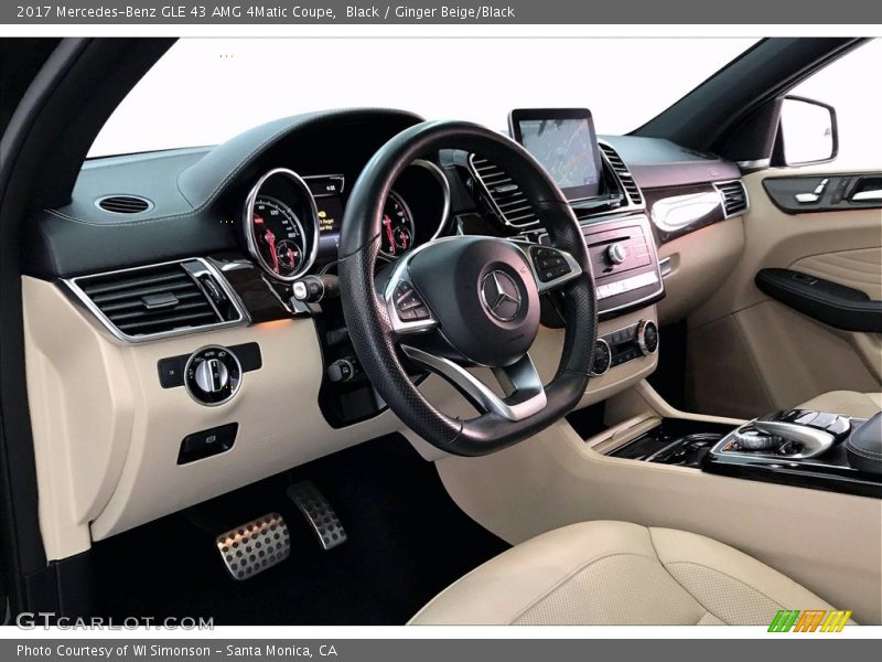 Black / Ginger Beige/Black 2017 Mercedes-Benz GLE 43 AMG 4Matic Coupe