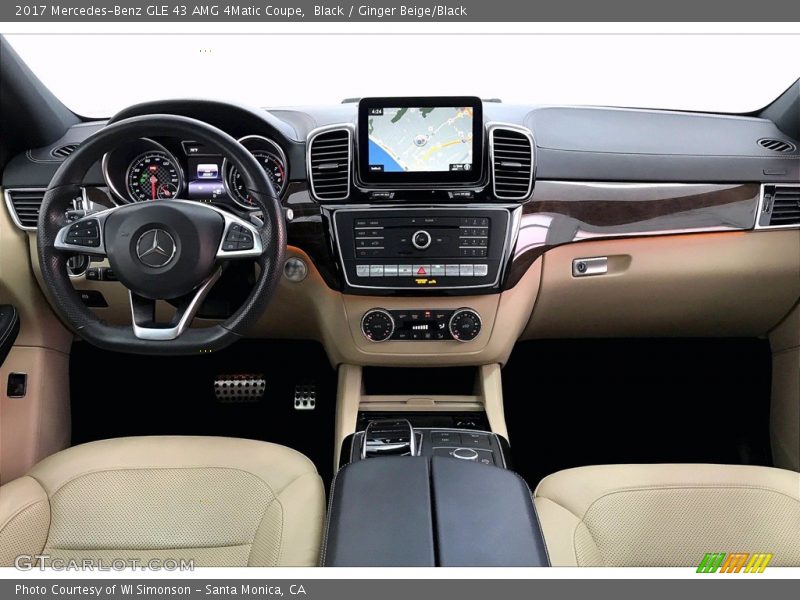 Black / Ginger Beige/Black 2017 Mercedes-Benz GLE 43 AMG 4Matic Coupe