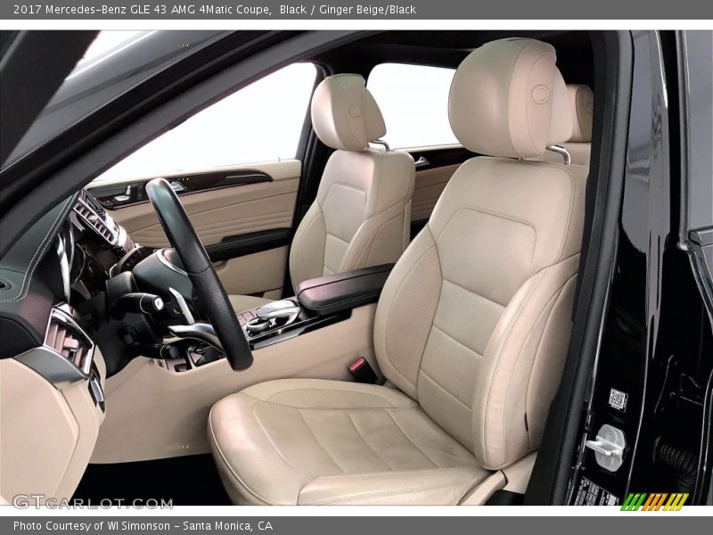 Black / Ginger Beige/Black 2017 Mercedes-Benz GLE 43 AMG 4Matic Coupe