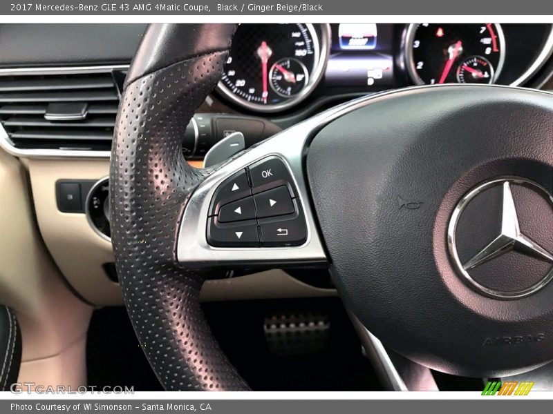 Black / Ginger Beige/Black 2017 Mercedes-Benz GLE 43 AMG 4Matic Coupe