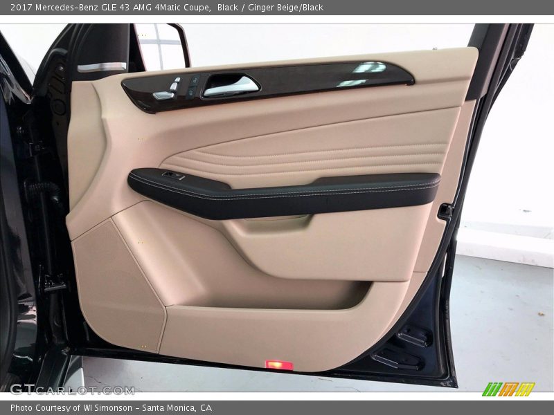 Black / Ginger Beige/Black 2017 Mercedes-Benz GLE 43 AMG 4Matic Coupe