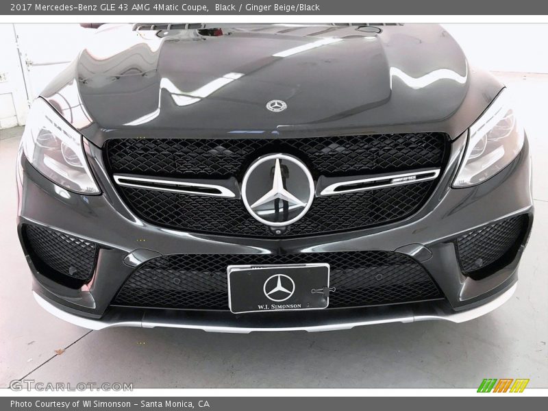 Black / Ginger Beige/Black 2017 Mercedes-Benz GLE 43 AMG 4Matic Coupe