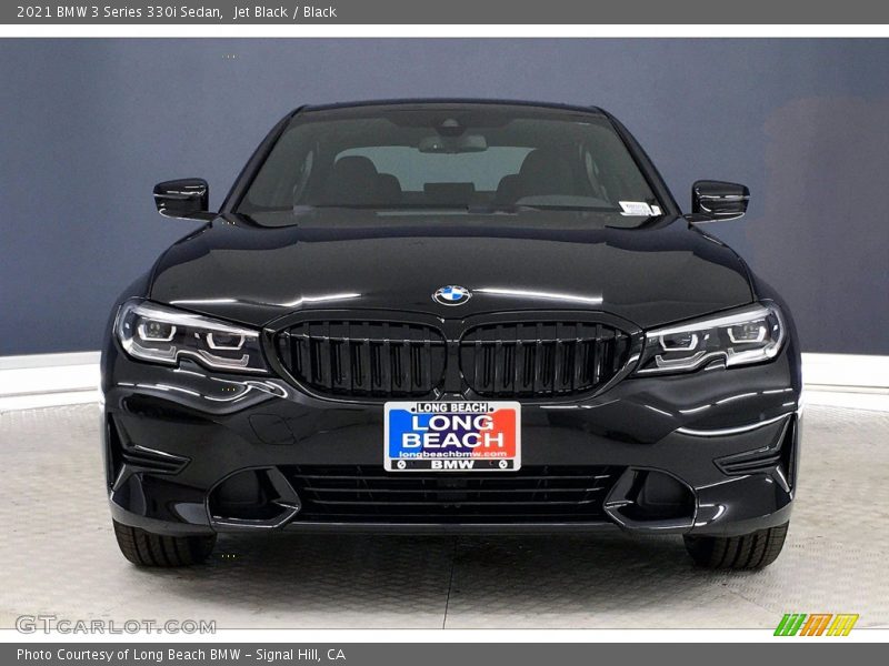 Jet Black / Black 2021 BMW 3 Series 330i Sedan