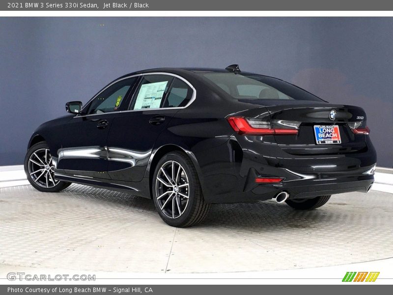 Jet Black / Black 2021 BMW 3 Series 330i Sedan