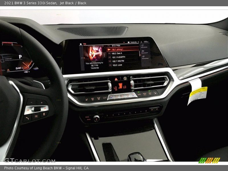 Jet Black / Black 2021 BMW 3 Series 330i Sedan