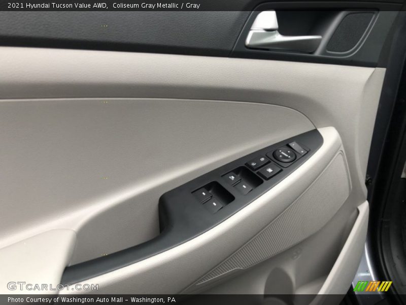 Coliseum Gray Metallic / Gray 2021 Hyundai Tucson Value AWD