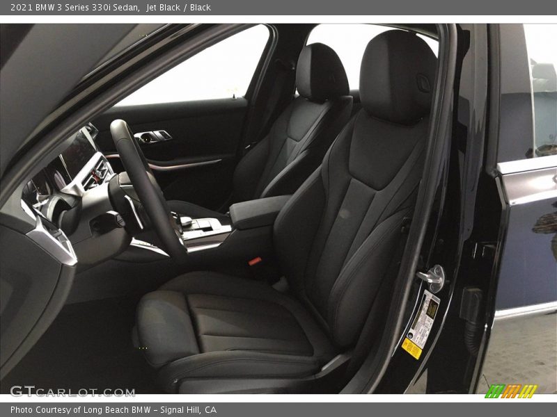 Jet Black / Black 2021 BMW 3 Series 330i Sedan