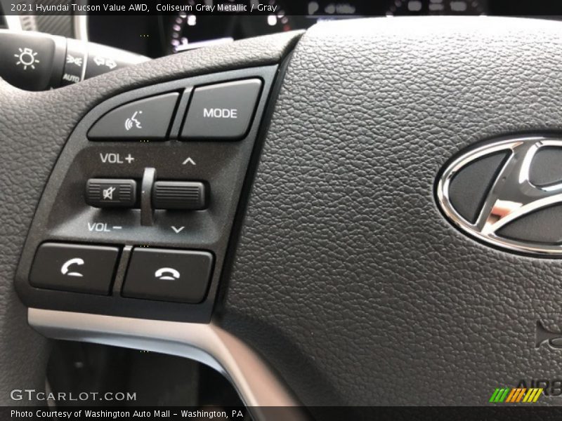 Coliseum Gray Metallic / Gray 2021 Hyundai Tucson Value AWD