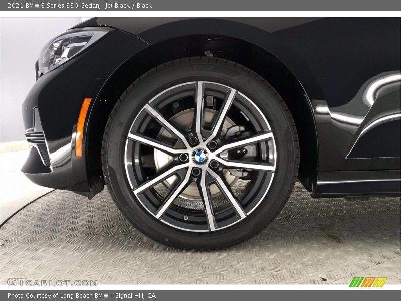 Jet Black / Black 2021 BMW 3 Series 330i Sedan