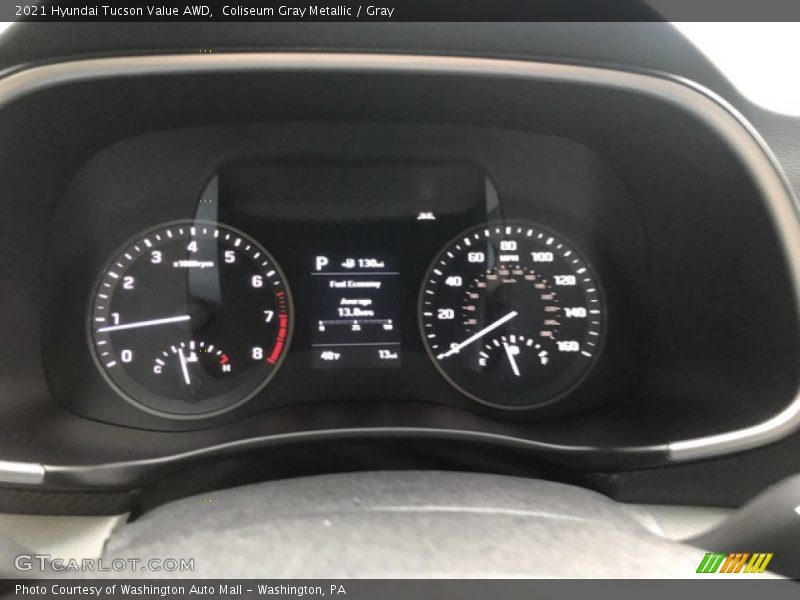 Coliseum Gray Metallic / Gray 2021 Hyundai Tucson Value AWD