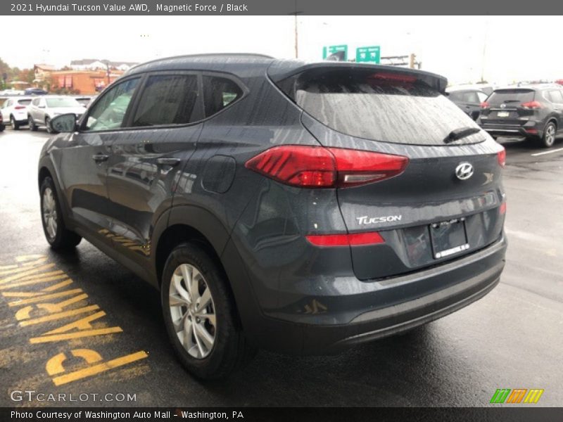 Magnetic Force / Black 2021 Hyundai Tucson Value AWD