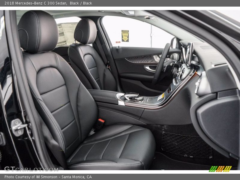 Black / Black 2018 Mercedes-Benz C 300 Sedan