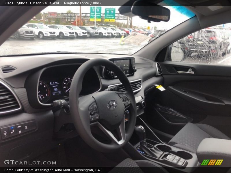 Black Interior - 2021 Tucson Value AWD 