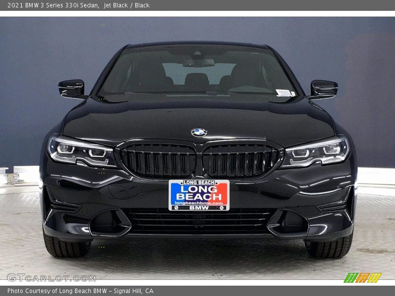 Jet Black / Black 2021 BMW 3 Series 330i Sedan