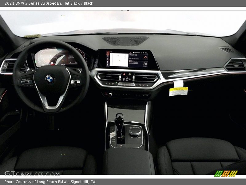 Jet Black / Black 2021 BMW 3 Series 330i Sedan