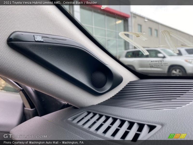 Celestial Black / Boulder 2021 Toyota Venza Hybrid Limited AWD