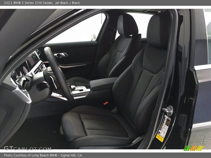 Jet Black / Black 2021 BMW 3 Series 330i Sedan