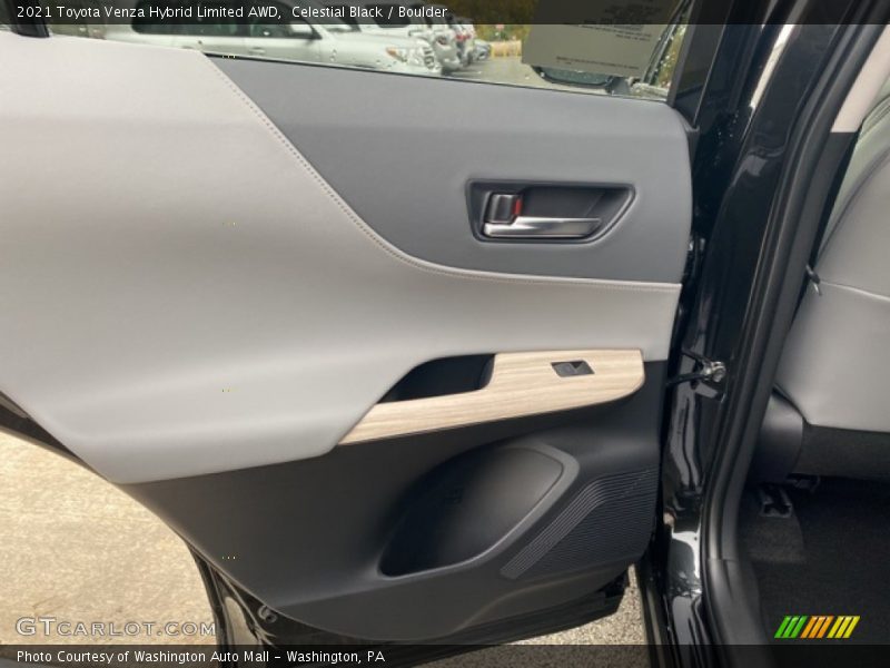 Celestial Black / Boulder 2021 Toyota Venza Hybrid Limited AWD