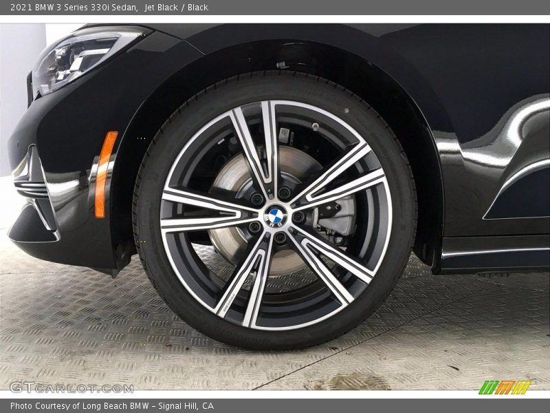 Jet Black / Black 2021 BMW 3 Series 330i Sedan