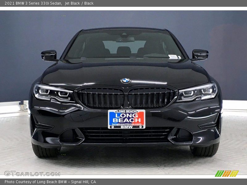 Jet Black / Black 2021 BMW 3 Series 330i Sedan