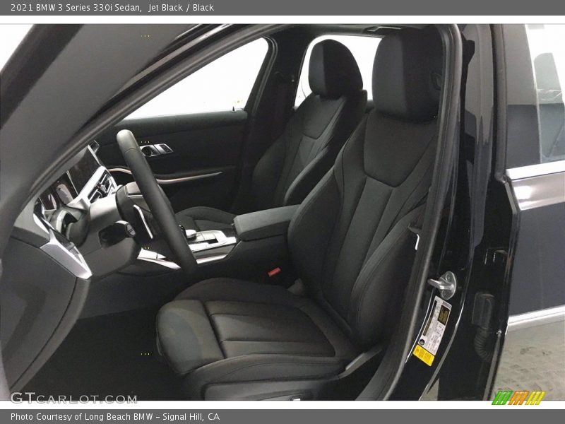 Jet Black / Black 2021 BMW 3 Series 330i Sedan