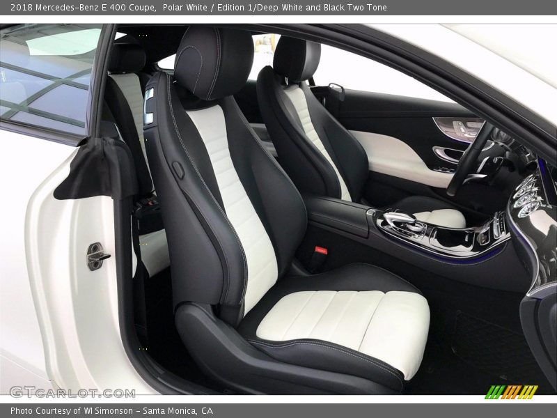 Front Seat of 2018 E 400 Coupe