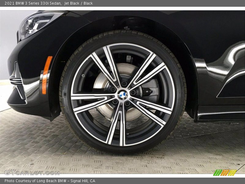 Jet Black / Black 2021 BMW 3 Series 330i Sedan