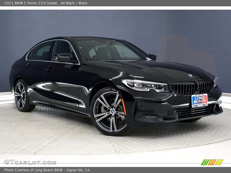 Jet Black / Black 2021 BMW 3 Series 330i Sedan